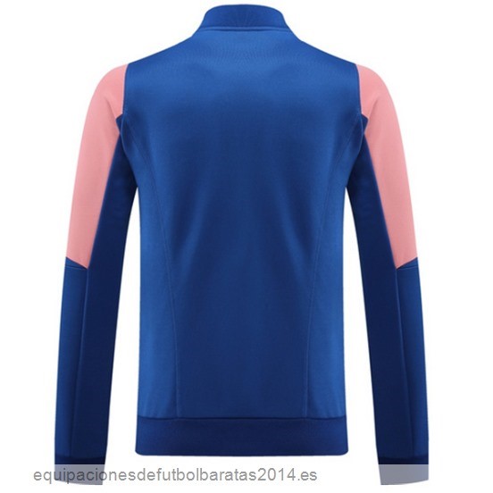 Nuevo Ropa Deportiva Con Cremallera Larga Lyon 23/24 Azul Rosa Baratas